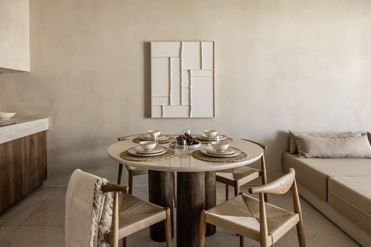 Dining corner of the Aurelia Suite